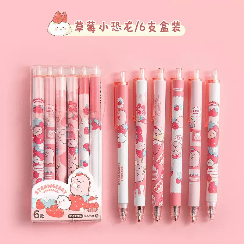 Premium pack of 6 pens