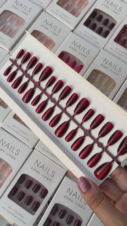 Nails with free nail stickers BB-164