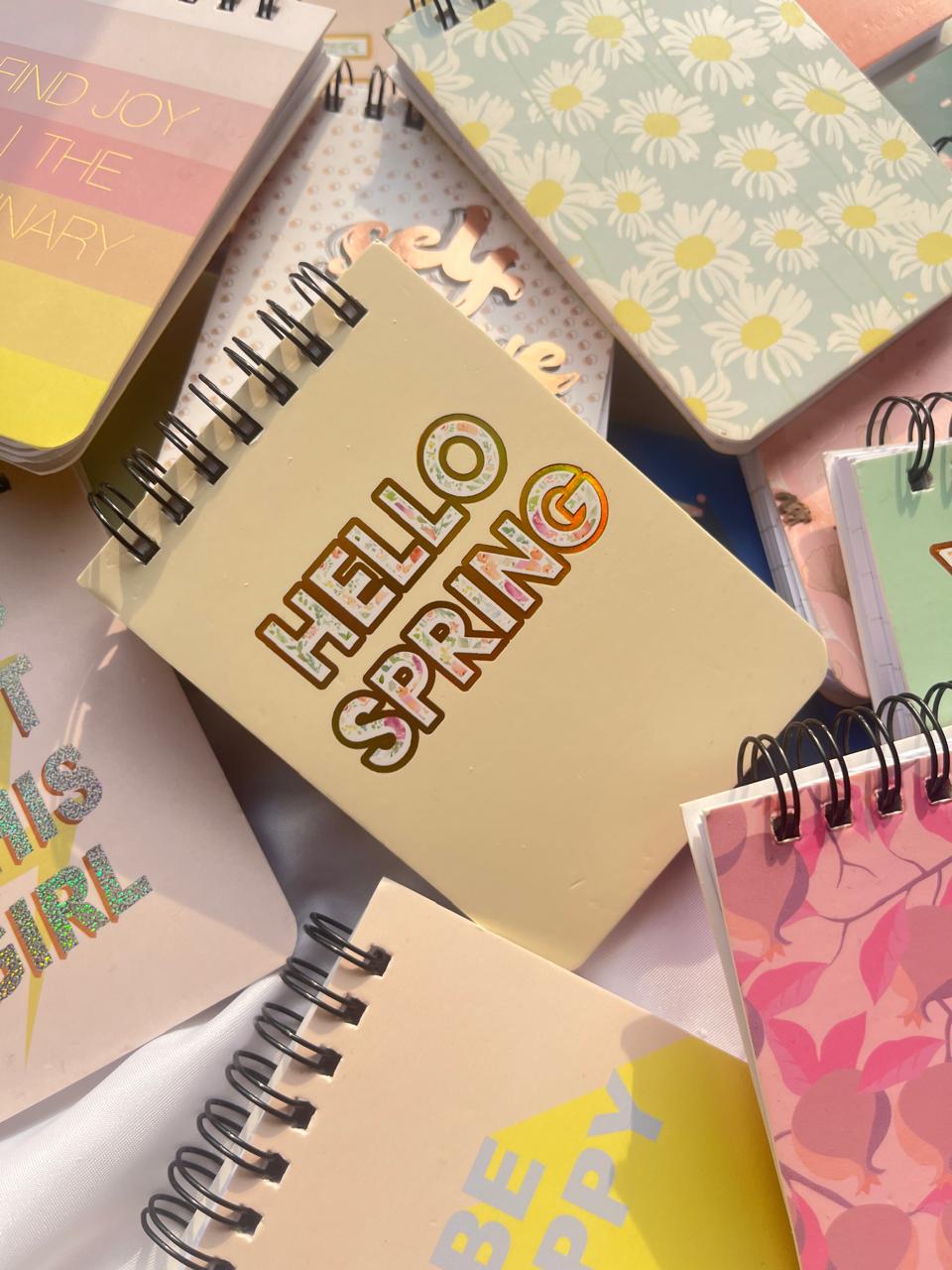 Mini pocket size diaries