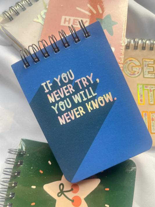 Mini pocket size diaries