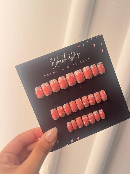 Nails-182 (24 pc Nails+ free nail kit)