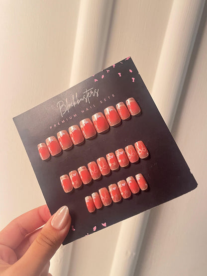 Nails-182 (24 pc Nails+ free nail kit)